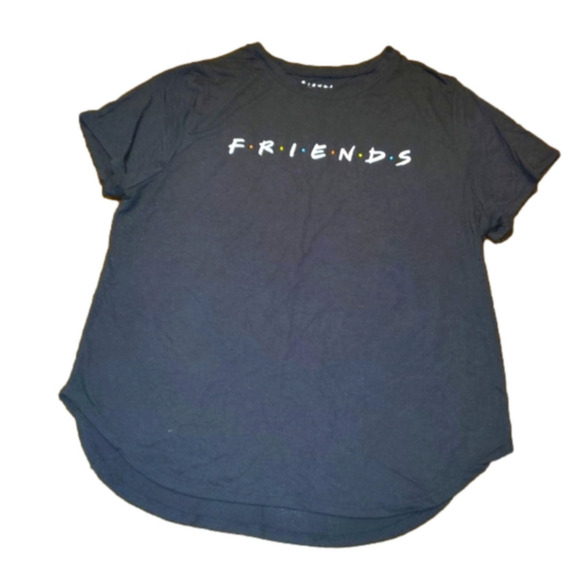 FRIENDS classic black tee XXXL - Picture 1 of 7